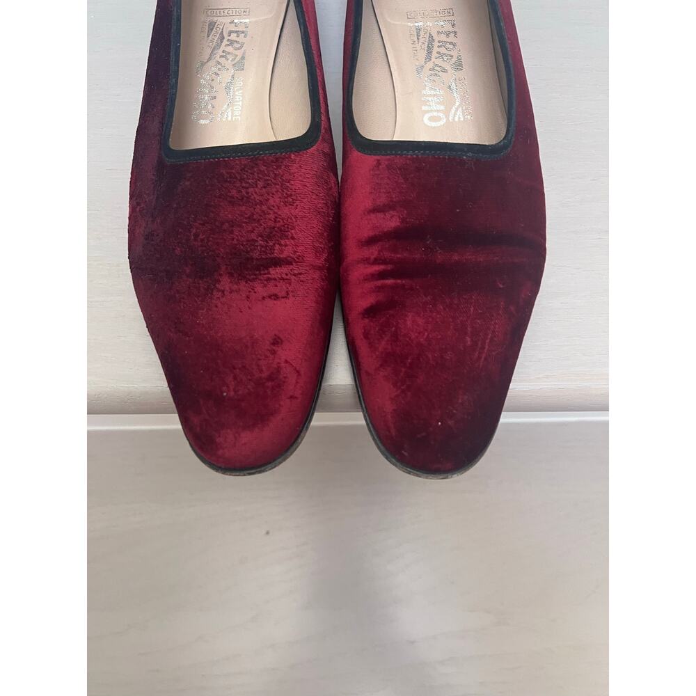Ferragamo Velvet Smoking Slippers - Picture 7 of 7